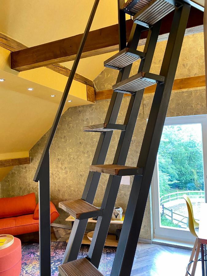 Maisonette - 2 Schlafzimmer - Wohn-Küche - Balkon - Hohes Venn - Monschau - Eifel - Hunde willkommen beim Hof Vierzehnender - Islandpferde Exterior foto